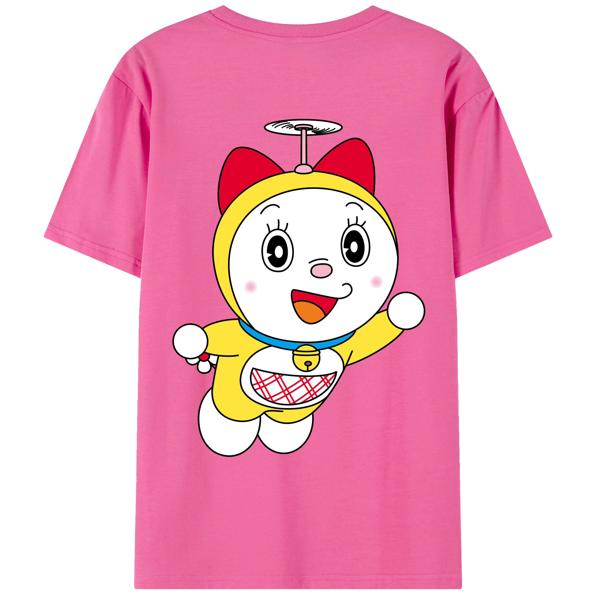 （画像用） ドラえもん ドラミ Doraemon Dorami レディース半袖Tシャツ(バックプリント)